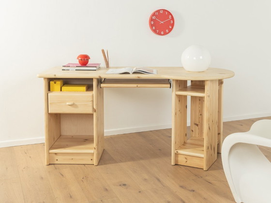 Image 1 of Solid wood Storage Desk from the 1980s