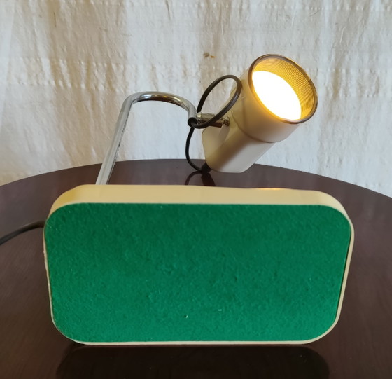 Gelede Bureaulamp - Jaren 80 Design – Leeslamp, Plastic (photo 10 of 10)