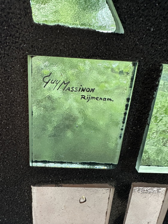 Image 1 of Art du verre Brutalisme 1970