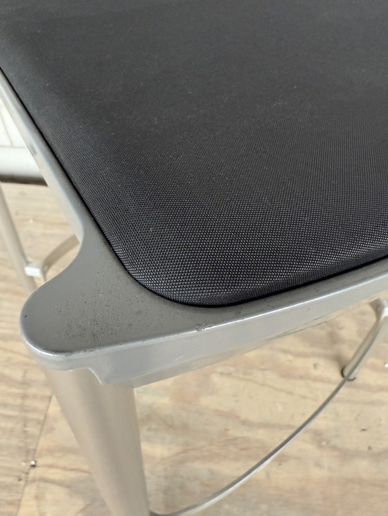 Image 1 of 2x Fritz Hansen Ice Barhocker