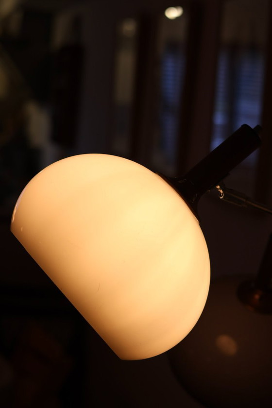 Vintage Dijkstra Floor light with adjustable globes – Dijkstra Lampen, Brass, Plexiglass (photo 17 of 29)