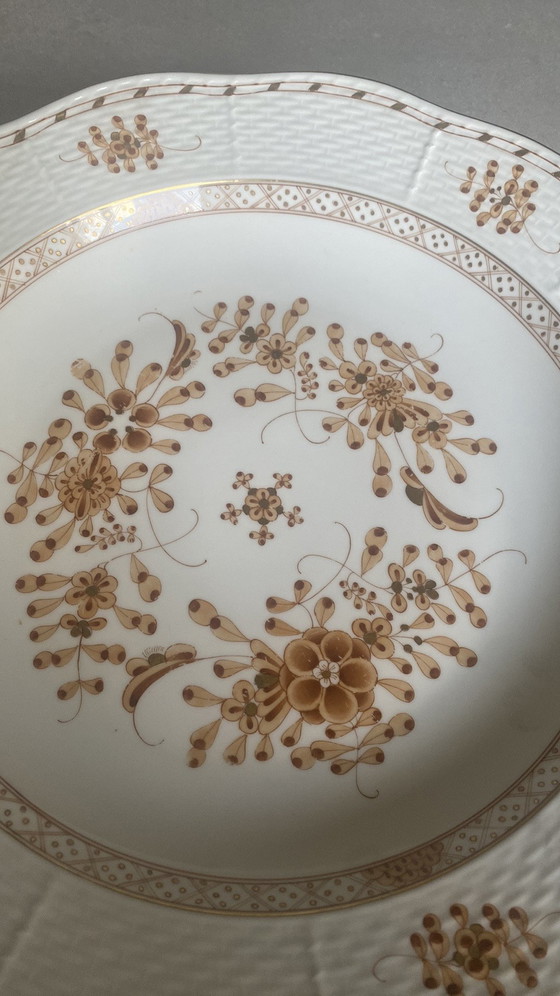 4 Grandi piatti fondi in porcellana di Herend – Stoviglie, Porcelain (photo 2 of 5)