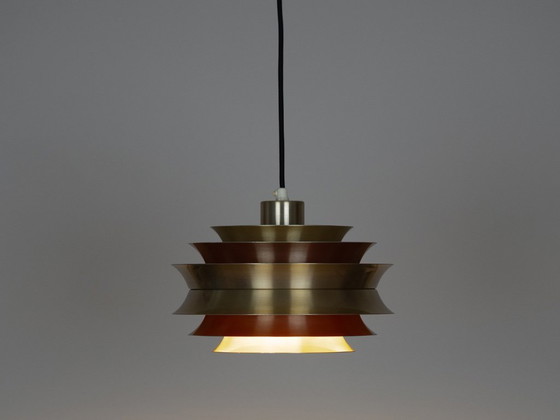 Image 1 of Lampada a sospensione vintage svedese Trava di Carl Thore, Granhaga, anni '60