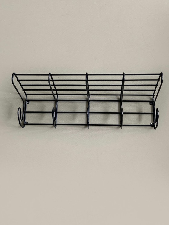 Vintage IKEA 'Frän' Wire Wall Coat Rack – 1980s – Mint Condition – Metal (photo 5 of 5)