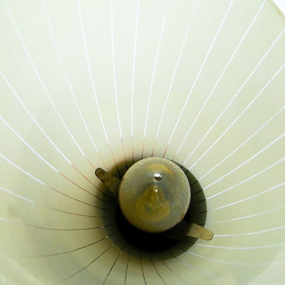 Pop Art Glass Bedside Lamp, Poland, 1960s – Table lamps, Metal (photo 4 of 8)