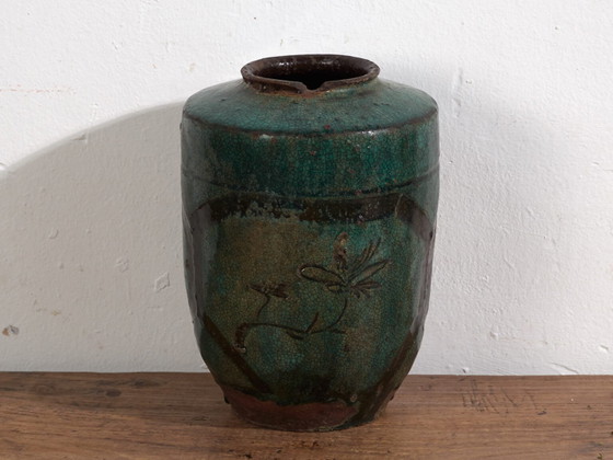 Antike Vase mit kalligrafischen und vegetalen Motiven (ca. 1820) #23 – Vasen (photo 38 of 40)