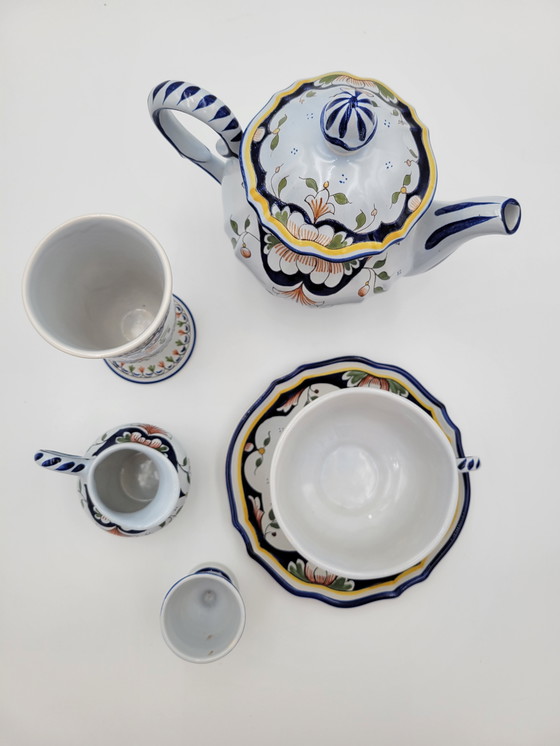 Image 1 of Porcelain Service Made In France