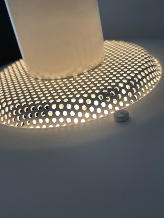 Image 1 of Jeka vintage Deens design LAMP witte schalenlamp Mid Century