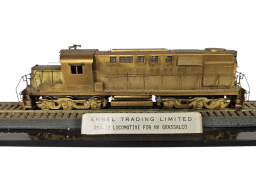 Anbel Trading Limited - Locomotive ALCO RSD-12 (DL-702) pour NV Grassalco - Laiton - Années 70 (photo 2 of 7)