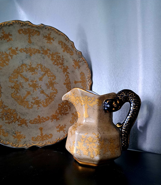 Image 1 of Set schaal en kruik made in China 