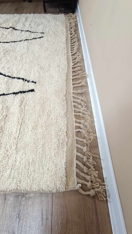 Image 1 of Tapis berbère laine vierge Tapis marocain - 323 x 202 cm 300 x 200 m Type B7.9