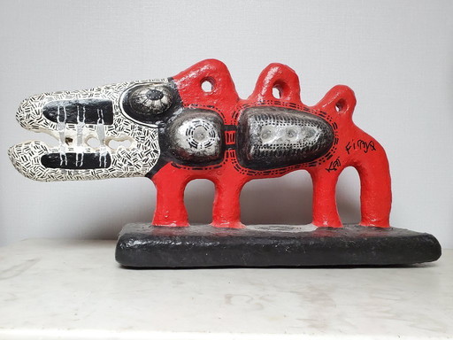 Kaj-Ficaja Papier Mâché Sculpture (1959) (Ref 4085)