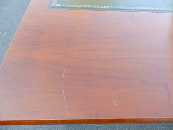 Image 1 of Lussuosa scrivania curva in stile inglese