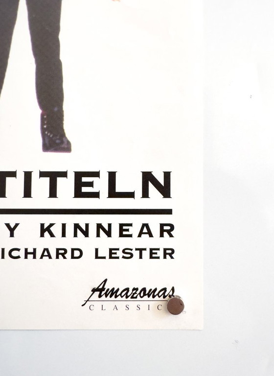 Image 1 of 🎵 The Beatles – Help! – 1965 – Original vintage B2 Poster (Germany)