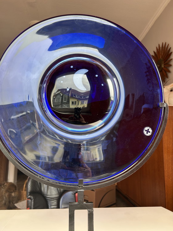 Image 1 of Murano glazen schijf op voet Object Schijf