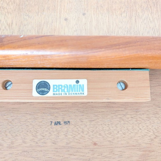 Bramin Extendable Teak Vintage Dining Table H.W. Klein Midcentury, Wood, Brown (photo 13 of 13)