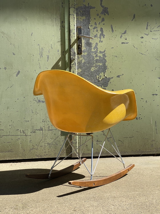 Image 1 of CHARLES EAMES | Fehlbaum per. armchair canary yellow vitra miller