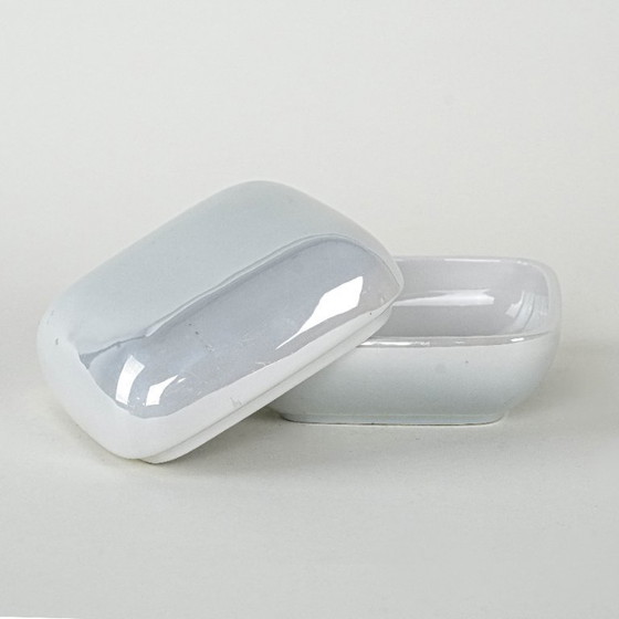 Image 1 of Porcelain box, Italian design, 1970s, manufactured in Italy