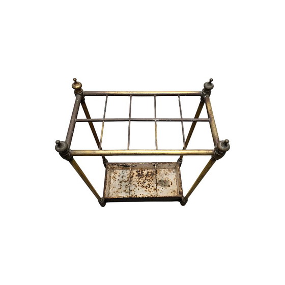 Image 1 of Portaombrelli antico in ottone inglese, circa 1900