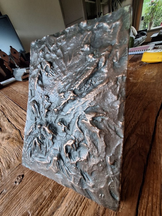 Image 1 of Poignée de porte en bronze Meko