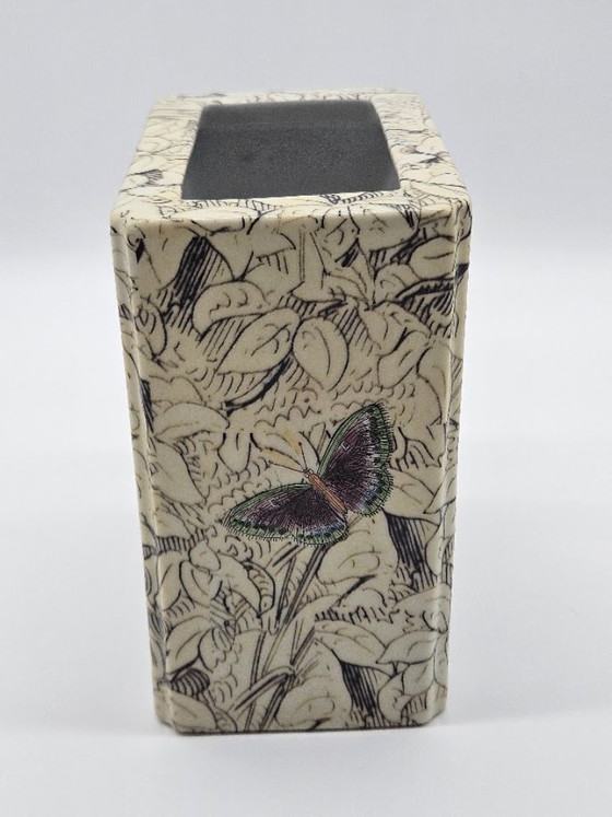 John Derian New York Vaso Designer Farfalla – Dipinto a mano (16 cm) – Vasi, Porcelain (photo 2 of 7)