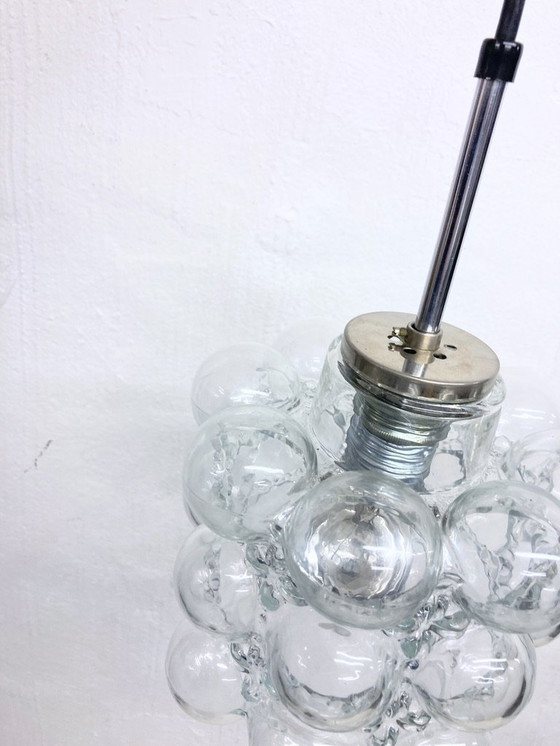 Image 1 of Lampada a sospensione Bubble Glass di Glashütte Limburg, design anni &#39;70 di Helena Tynell