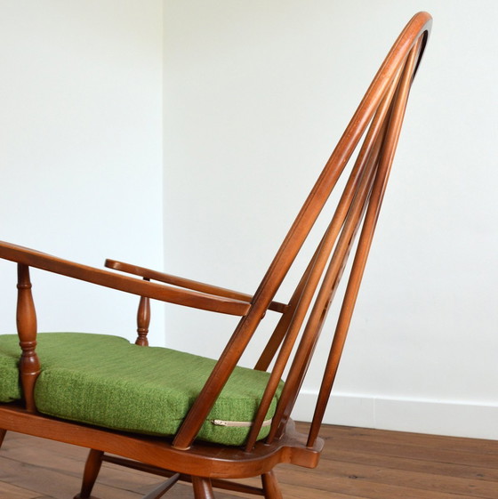 Image 1 of Sedia a dondolo / Chaise à bascule Windsor 1950s