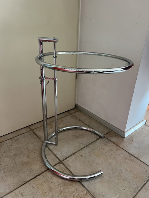 ClassiCon Eileen Gray E 1027 glazen bijzettafel design table