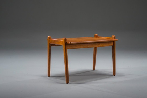 Image 1 of Tavolino in teak di metà secolo, disegnato da Fredrik A. Kayser per Vatne, Norvegia, anni '60.