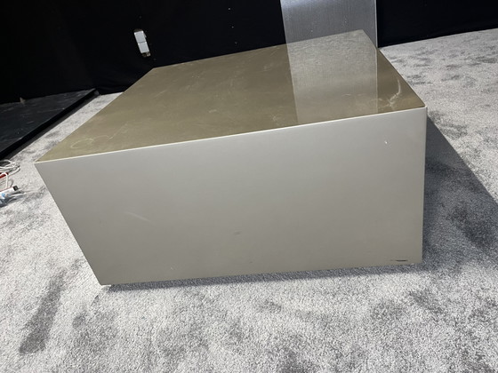 Stoere Metalen Design Salontafel – 80 X 80 X 40 Cm (photo 6 of 10)