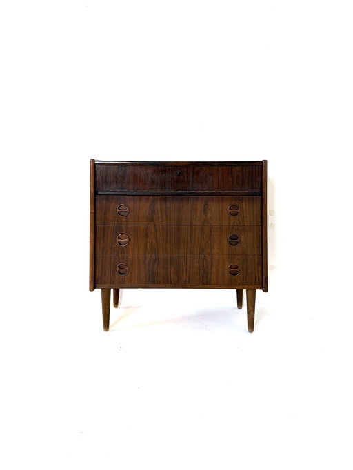 Coiffeuse danoise vintage en palissandre des années 60