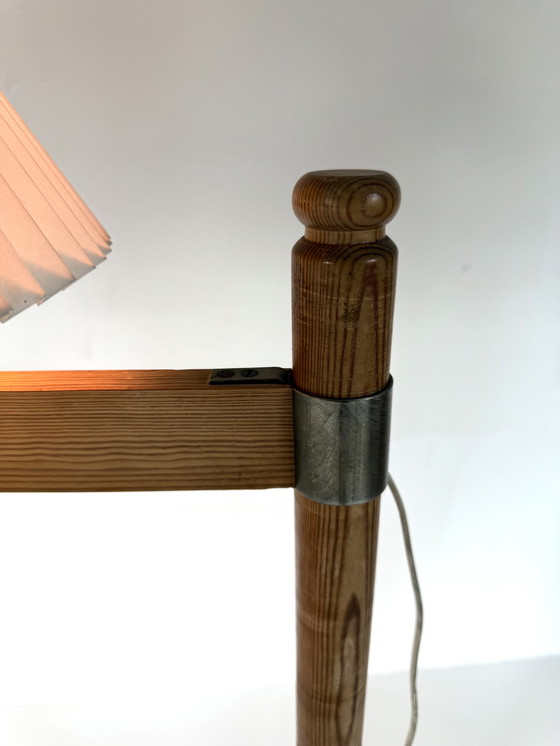 Image 1 of Lampada da pesca vintage in pino anni '70