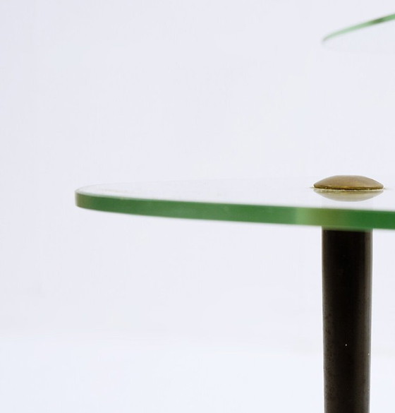 Image 1 of Table d'appoint italienne « Arlecchino » par Edoardo Paoli pour Vitrex, années 1950