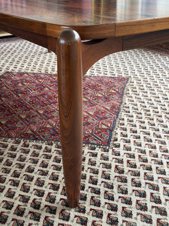 Image 1 of Vintage Space Age Teak & Rosewood Coffee Table