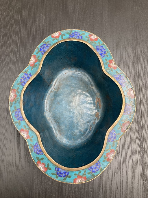 Jardinière cloisonnée