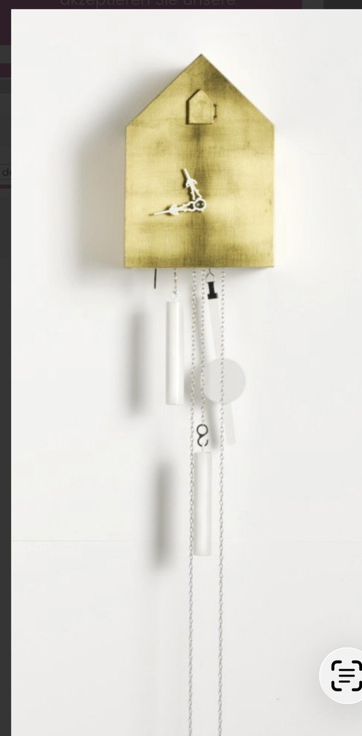 Reloj de cuco ART oro de 24k (serie limitada)