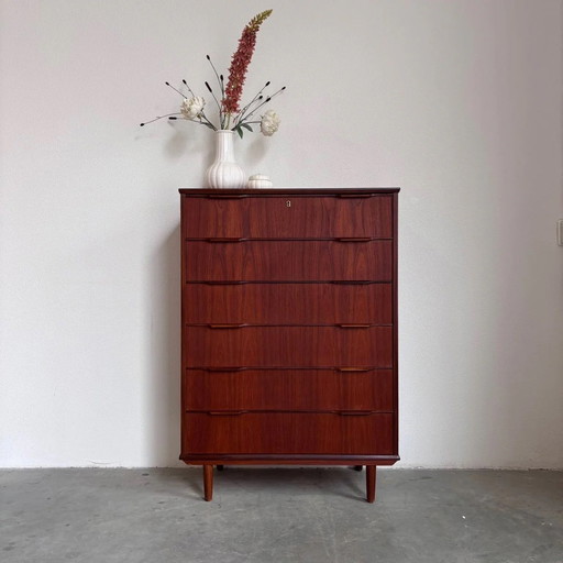 Dänische Vintage Kommode groß Teakholz