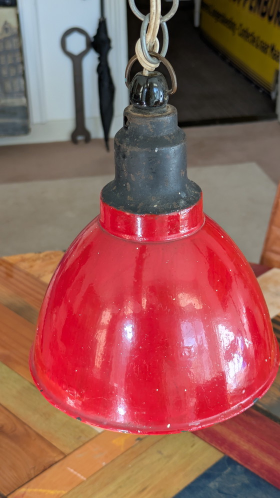 Image 1 of Bauhais Kamden hanglamp jaren 20 ( Bauhaus)