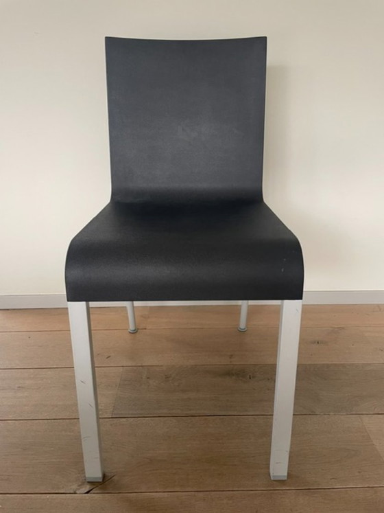 4 x .03 chair Maarten Van Severen – Vitra, Dining chairs, Plastic, Metal (photo 4 of 5)