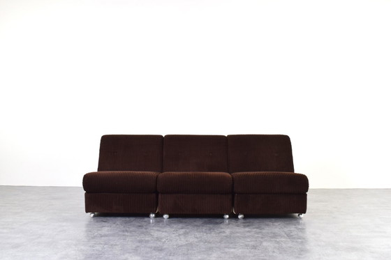 Image 1 of Mid-Century German Modular Sofa, 1970s.