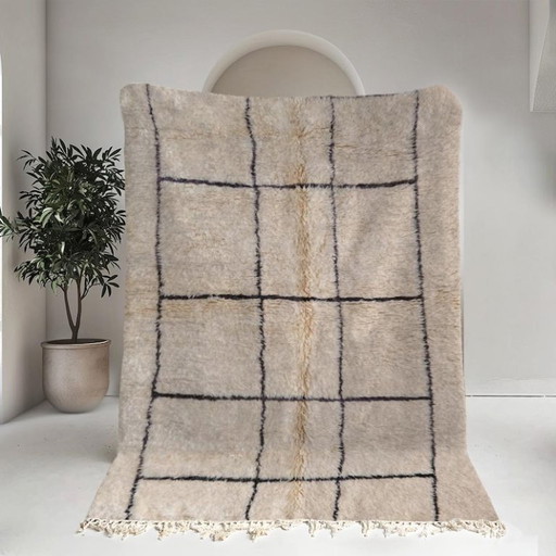 Tapis Beni Ouarain en authentieke laine 250cmx150cm