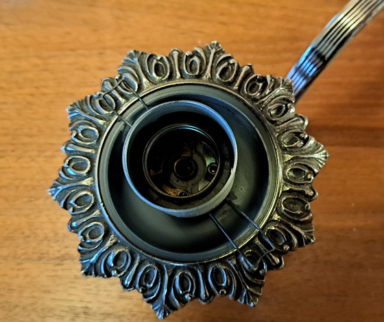 Image 1 of Vintage wandlampen – Rococo stijl – Set van 2 – Zilverkleurig – Uitstekende staat