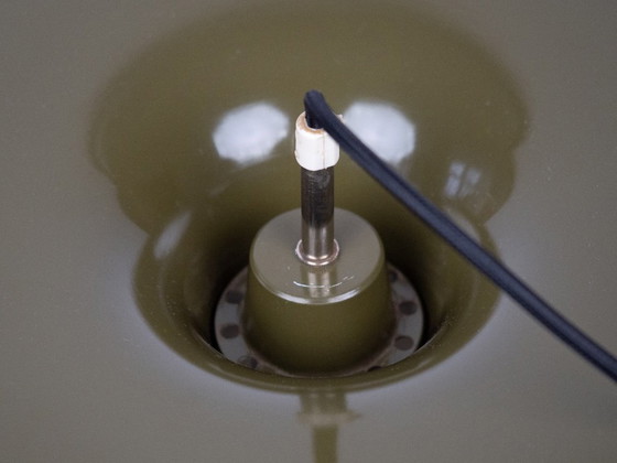 Image 1 of Lampe à suspension vintage danoise Jutlandia par Jorgen Hoj, Holmegaard, 1970