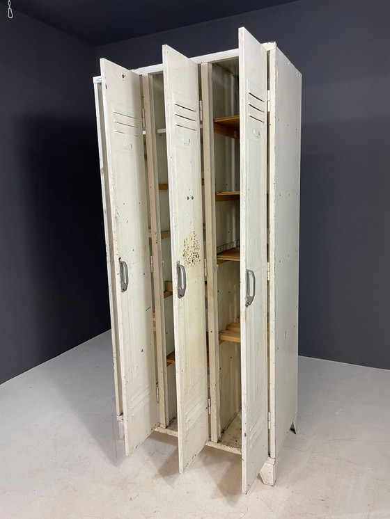 Image 1 of Industrial Metal Locker, 1970s, Czechoslovakia