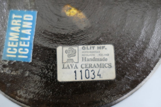 Image 1 of Vintage Glit Ceramics vaas ontwerp Ragnar Kjartansson