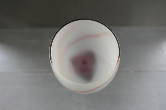 Image 1 of Vintage Jozefina Krosno Octopus glass vase Poland