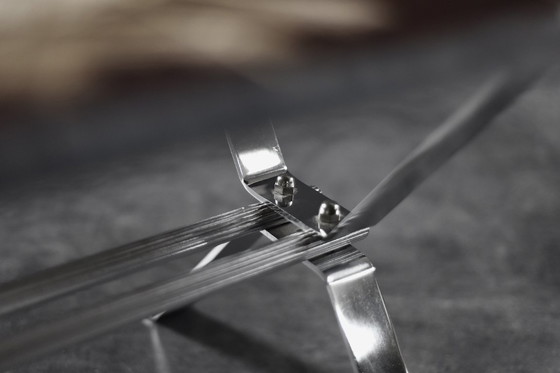 Image 1 of Table basse vintage moderne du milieu du siècle avec plateau en céramique carrelée, années 1970