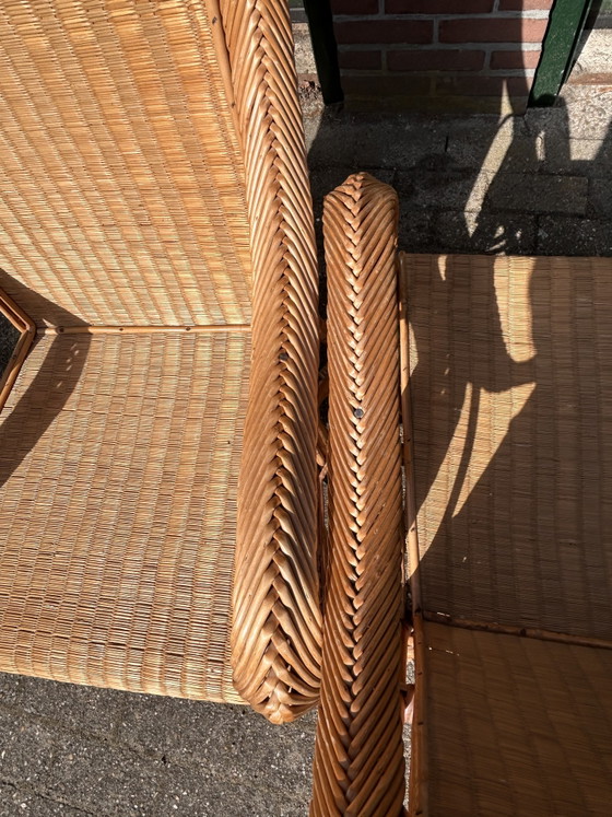 Image 1 of Vintage rotan fauteuils 