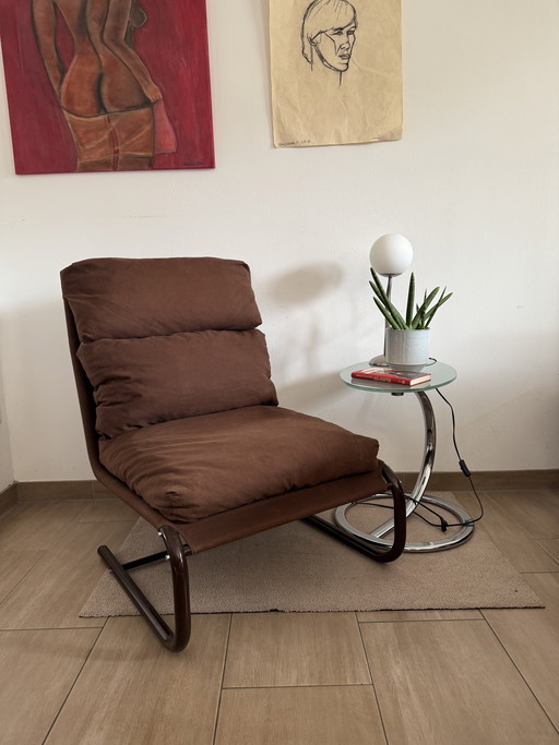 Fauteuil vintage Stuns années 1970 - Dranger & Huldt - Fauteuil lounge style ère spatiale