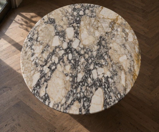 Tavolo da Pranzo Rotondo in Marmo Calacatta – Tavoli da pranzo, Marble (photo 5 of 5)